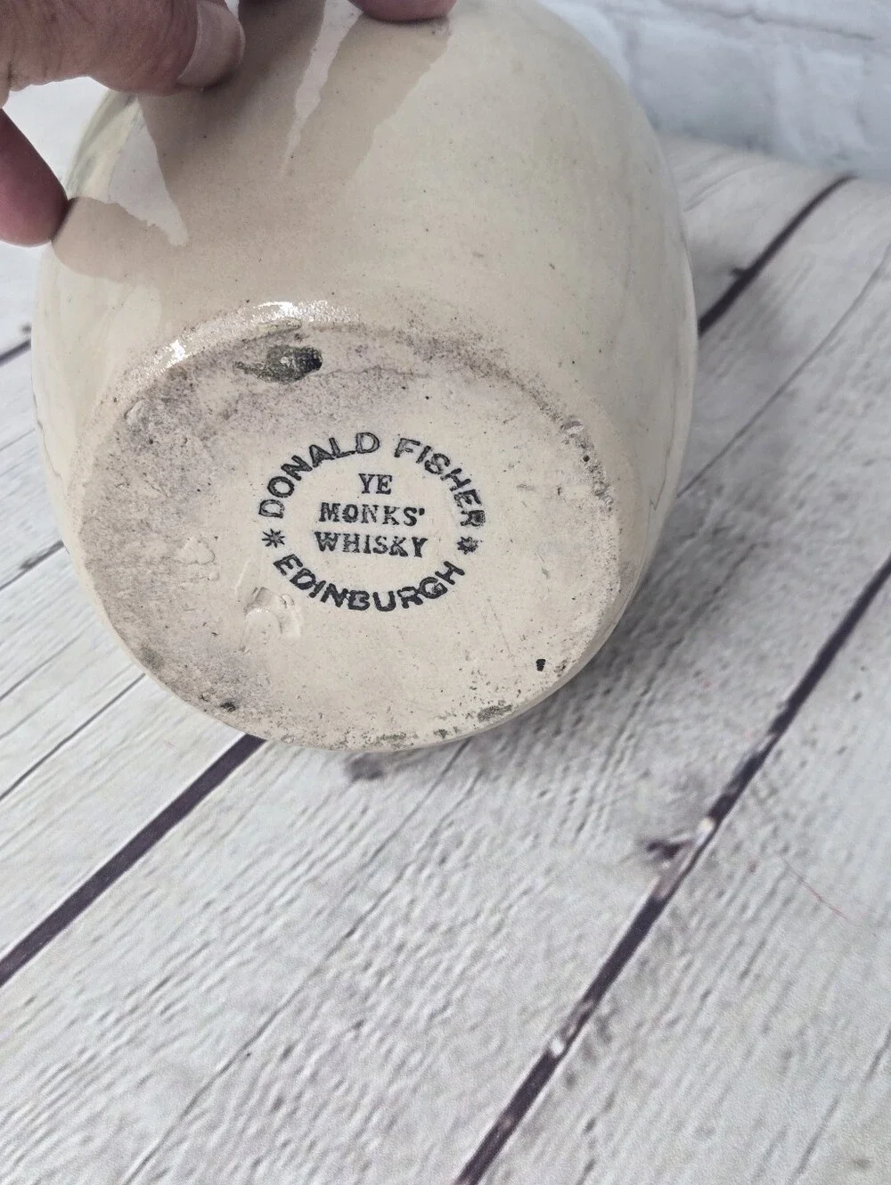 Vintage Whiskey Jug Edinburgh